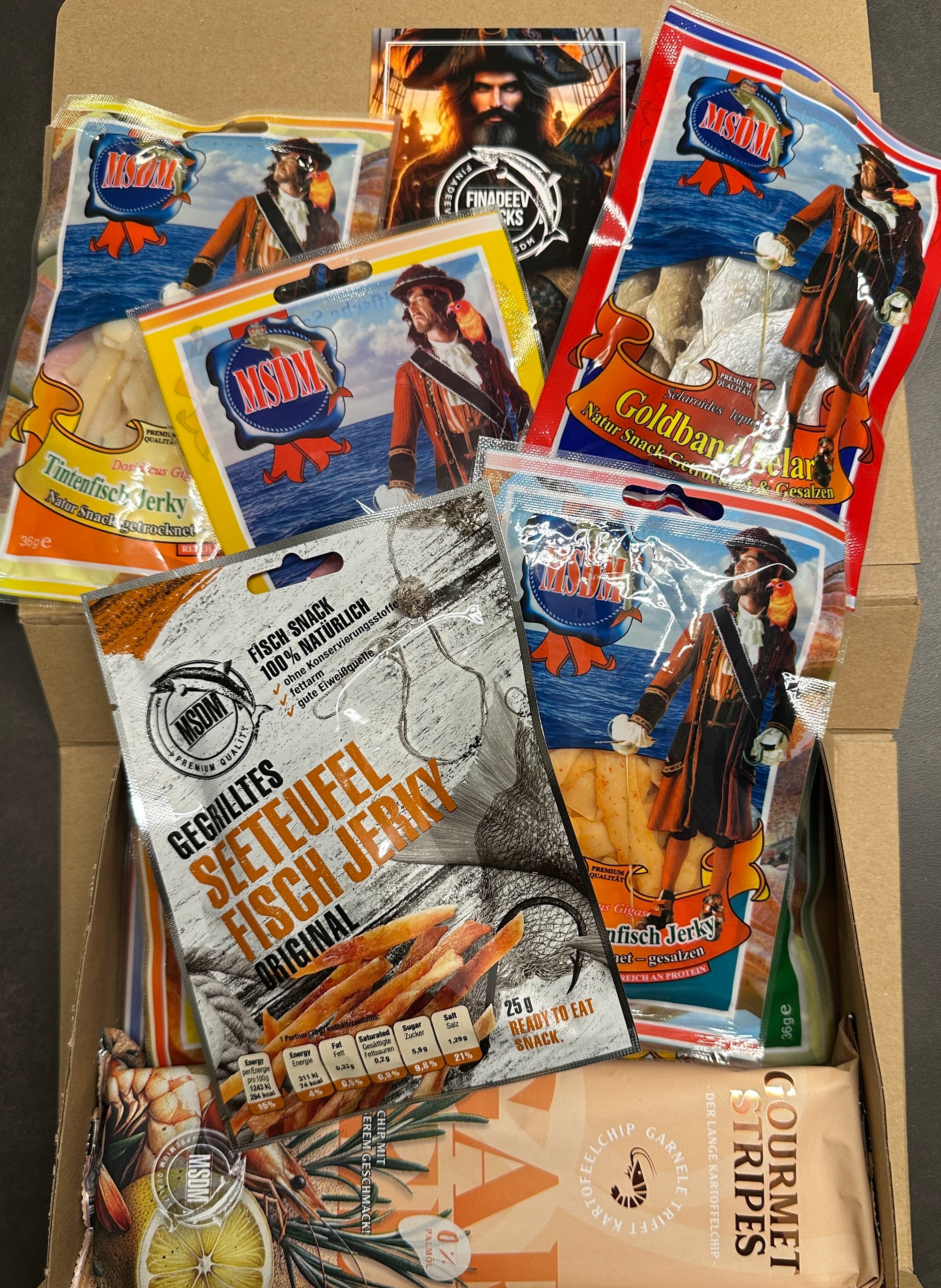 Pack d'échantillons Finadeev - Mélange de collations